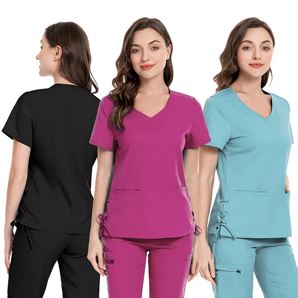 Lab Coat Medical - Quick Dry Stretch Nurse Uniform Scrubs