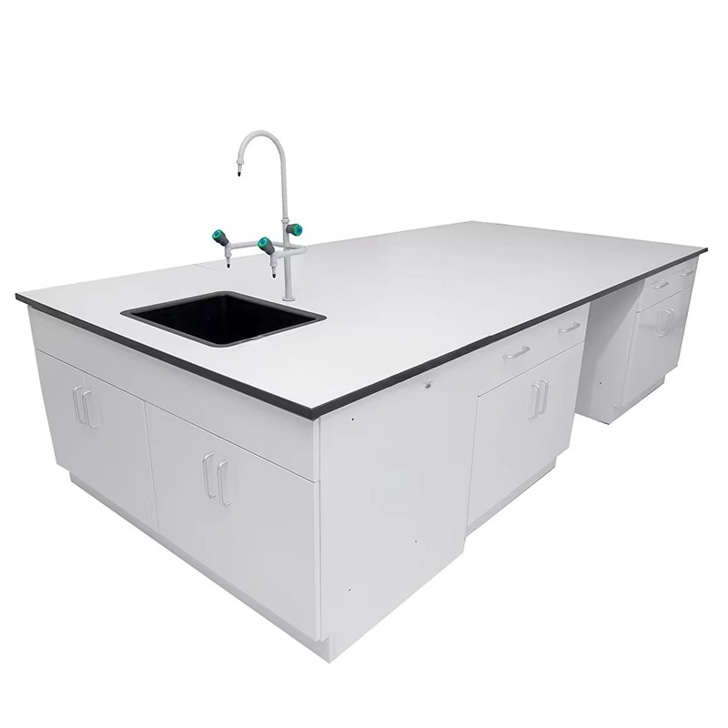 Medical Labs - Medical Laboratory Furniture Island Table Electronic