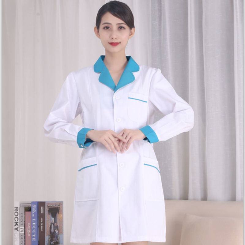 White Nurse Uniforms Short Sle - Lab Coat Medical review and price