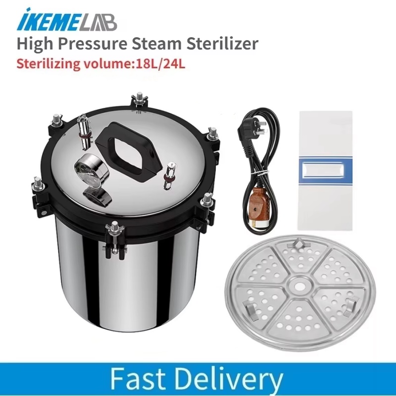 IKEME 18/24L Portable Autoclav - Medical Labs review and price