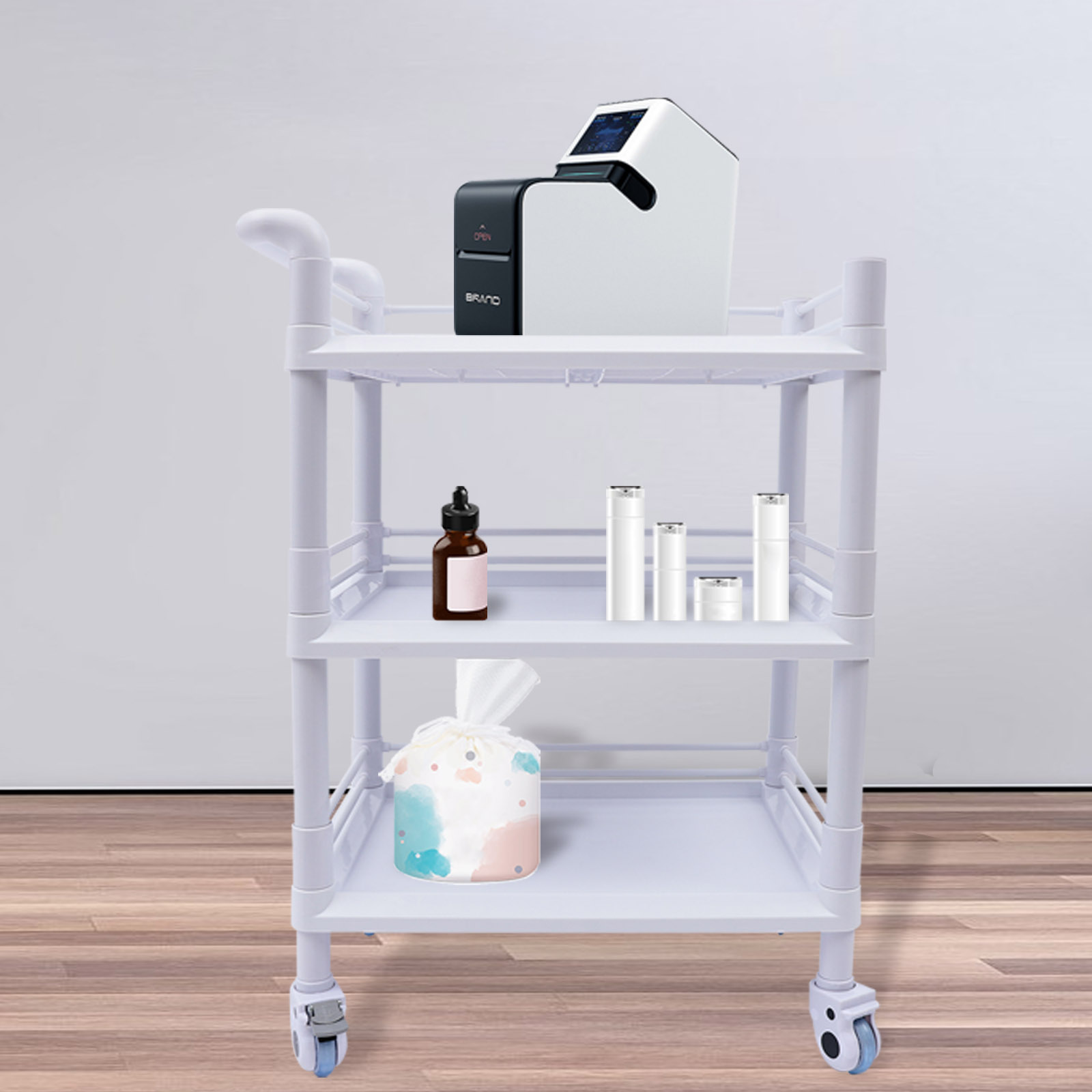 3 Tiers Rolling Cart, Kitchen, - Medical Lab Officer review and price