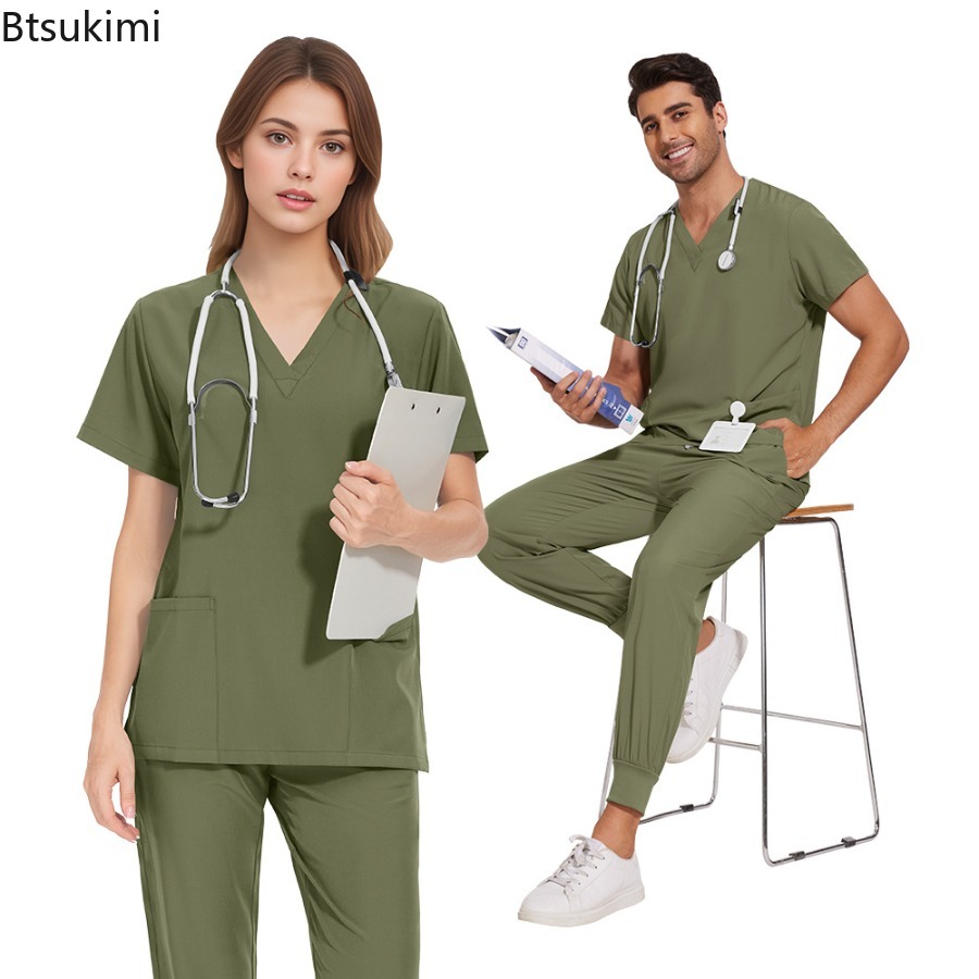 Scrub Sets Uniforms Nursing Me - Lab Coat Medical review and price