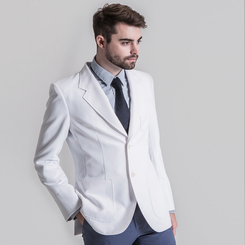 Korean Style White Lab Coat Ja - Medical Lab Years review and price