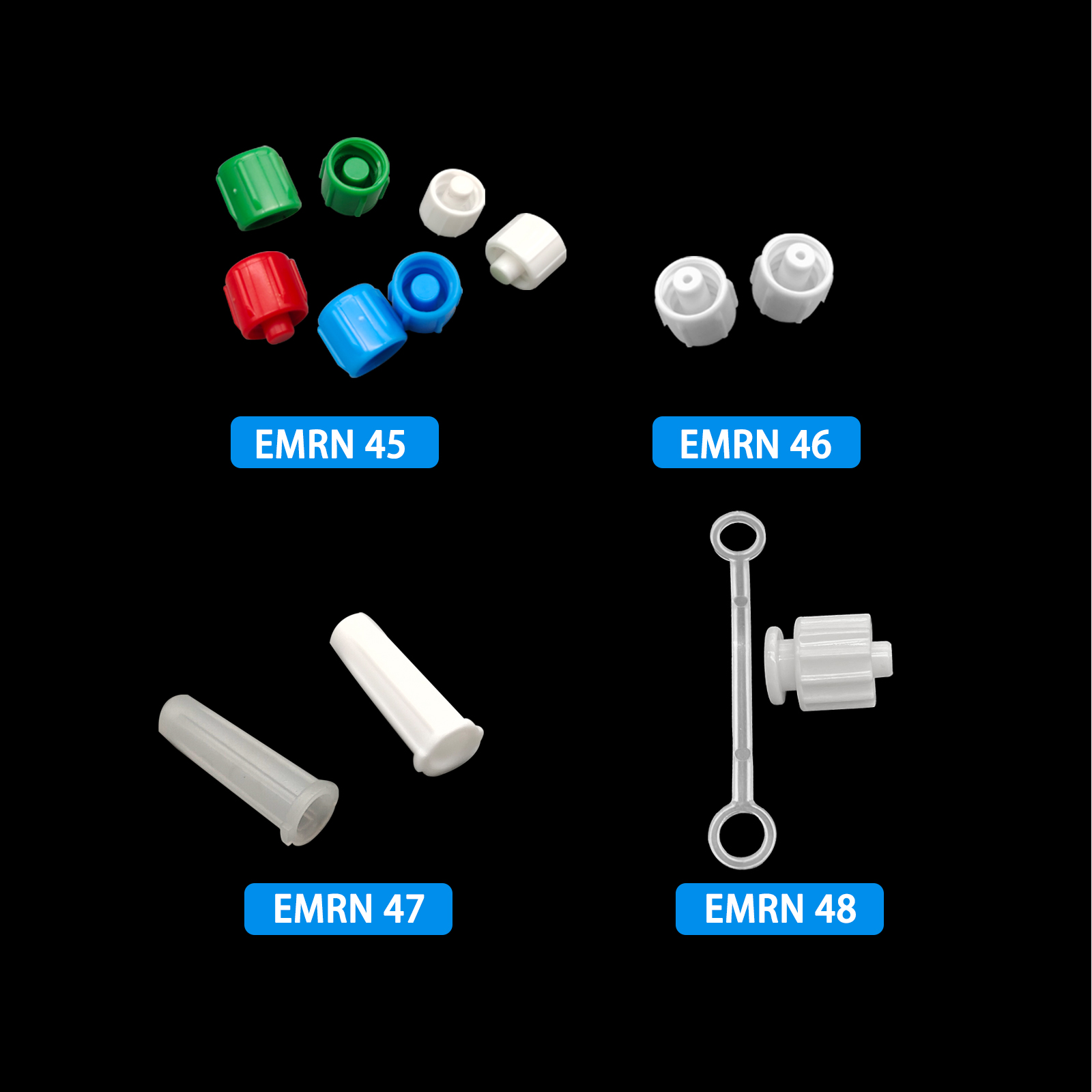 500pcs Male Luer Caps Hole for - Medical Labs review and price